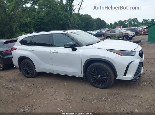5TDKDRBH3PS513352 2023 TOYOTA HIGHLANDER Белый Вид задней части салона