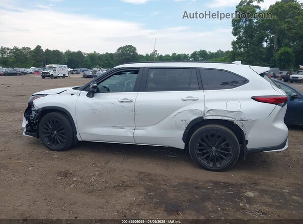 5TDKDRBH3PS513352 2023 TOYOTA HIGHLANDER Белый Панорамный вид салона 360°