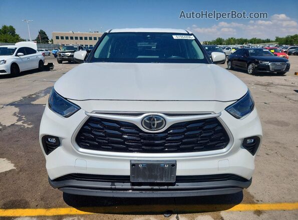 5TDKDRBH3RS538108 2024 TOYOTA HIGHLANDER White წინა ხედი