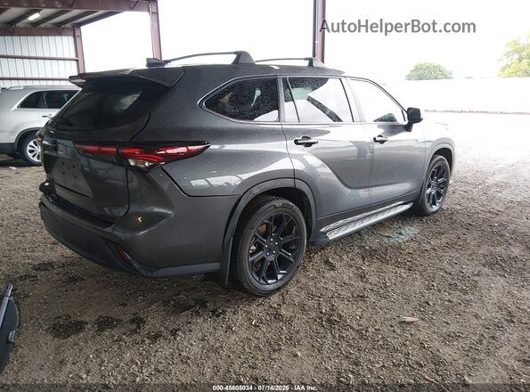 5TDKDRBH3RS552509 2024 TOYOTA HIGHLANDER Gray Հետևի աջ