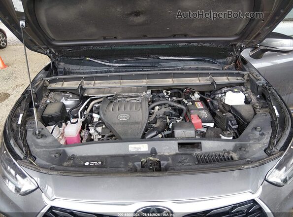 5TDKDRBH3RS552509 2024 TOYOTA HIGHLANDER Gray Հետևի տեսք