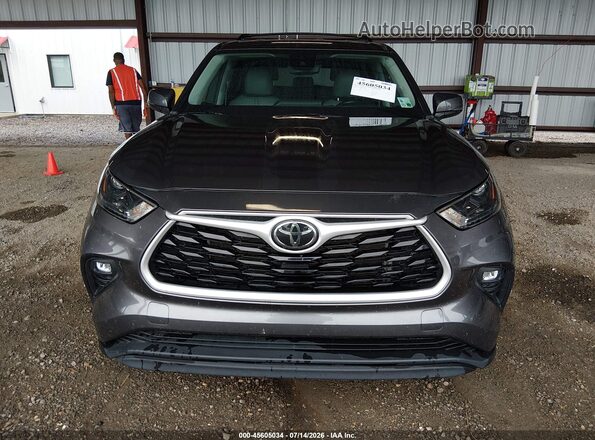 5TDKDRBH3RS552509 2024 TOYOTA HIGHLANDER Gray Սալոնի հետևի տեսք
