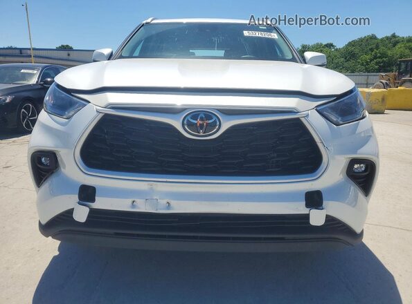 5TDKDRBH3TS599899 2026 TOYOTA HIGHLANDER White Vista frontal