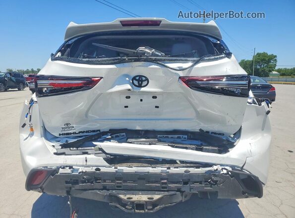 5TDKDRBH3TS599899 2026 TOYOTA HIGHLANDER White Vista trasera