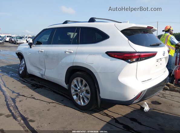 5TDKDRBH4PS009974 2023 TOYOTA HIGHLANDER White Tył lewy