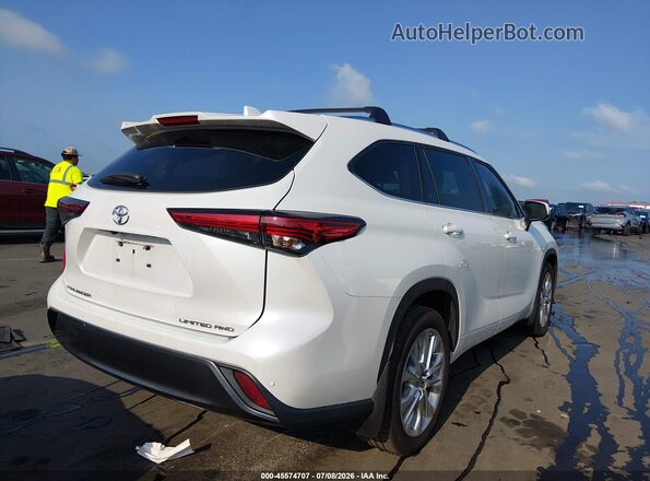 5TDKDRBH4PS009974 2023 TOYOTA HIGHLANDER White Tył prawy