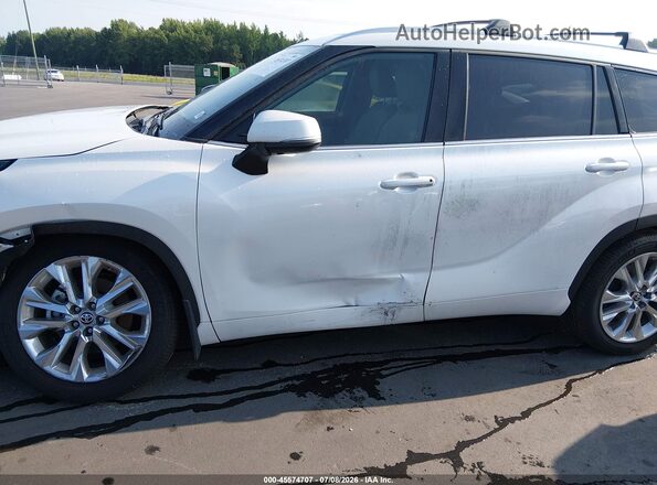 5TDKDRBH4PS009974 2023 TOYOTA HIGHLANDER White Widok z przodu