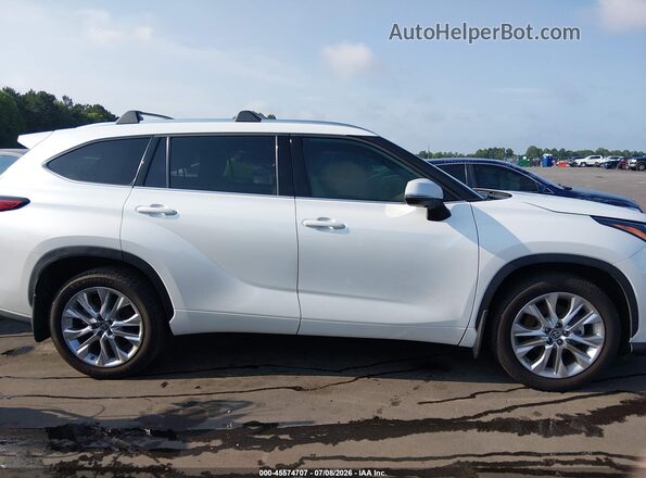 5TDKDRBH4PS009974 2023 TOYOTA HIGHLANDER White Widok wnętrza 360 stopni