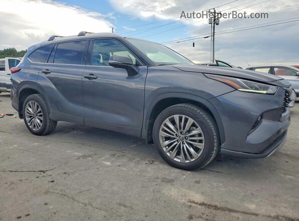 5TDKDRBH4RS538909 2024 TOYOTA HIGHLANDER Gray Առջևի աջ