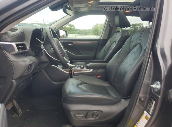 5TDKDRBH4RS538909 2024 TOYOTA HIGHLANDER Gray Սալոնի դիմացի տեսք