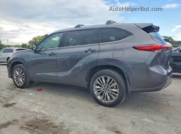 5TDKDRBH4RS538909 2024 TOYOTA HIGHLANDER Gray Հետևի ձախ