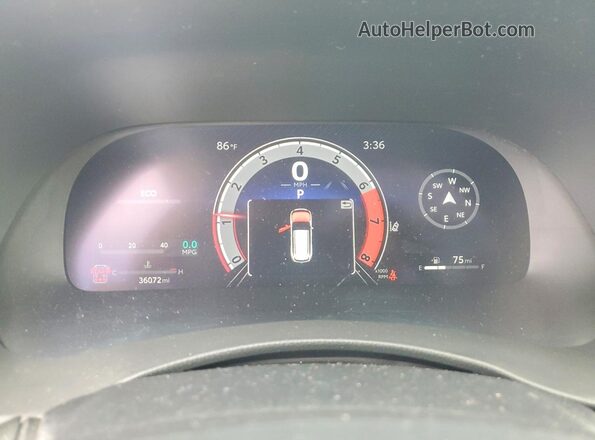 5TDKDRBH4RS538909 2024 TOYOTA HIGHLANDER Gray Սարքավորումների վահանակի տեսք