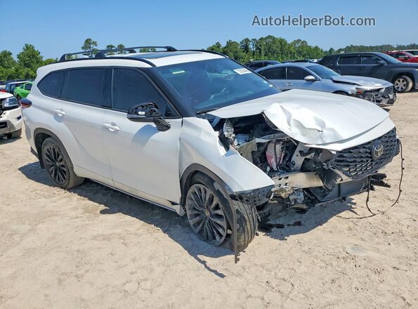 5TDKDRBH4SS577022 2025 TOYOTA HIGHLANDER Белый Передняя правая четверть