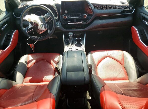 5TDKDRBH4SS577022 2025 TOYOTA HIGHLANDER Белый Вид панели приборов