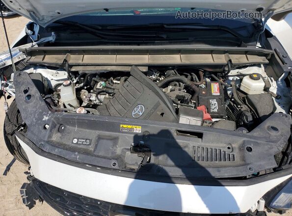 5TDKDRBH4SS577022 2025 TOYOTA HIGHLANDER Белый Вид подкапотного пространства