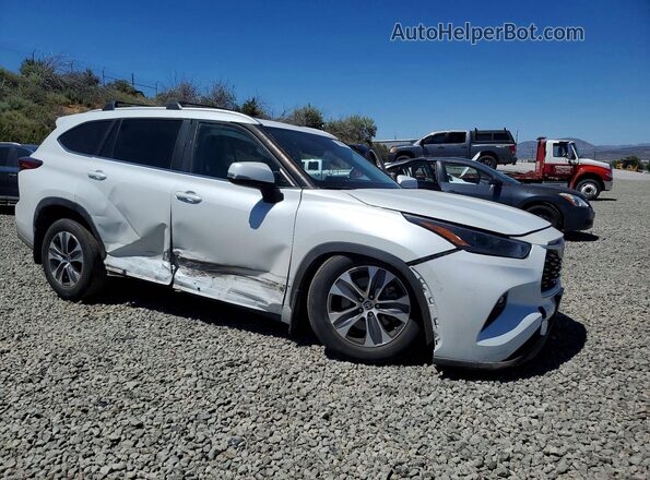 5TDKDRBH5PS000832 2023 TOYOTA HIGHLANDER White Delantero derecho