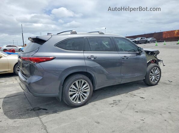 5TDKDRBH5PS015184 2023 TOYOTA HIGHLANDER Charcoal Tył prawy