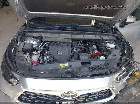 5TDKDRBH5PS023401 2023 TOYOTA HIGHLANDER Gray უკანა ხედი
