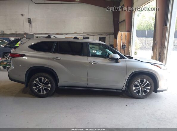 5TDKDRBH5PS023401 2023 TOYOTA HIGHLANDER Gray უკანა სალონის ხედი