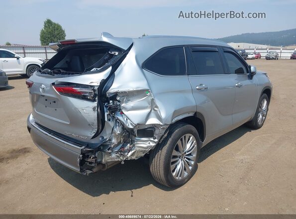 5TDKDRBH5PS035371 2023 TOYOTA HIGHLANDER Silver Tył prawy