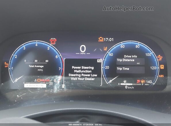 5TDKDRBH5PS035371 2023 TOYOTA HIGHLANDER Silver Widok tylnych siedzeń