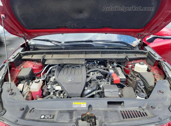 5TDKDRBH5PS523347 2023 TOYOTA HIGHLANDER Red Вид підкапотного простору
