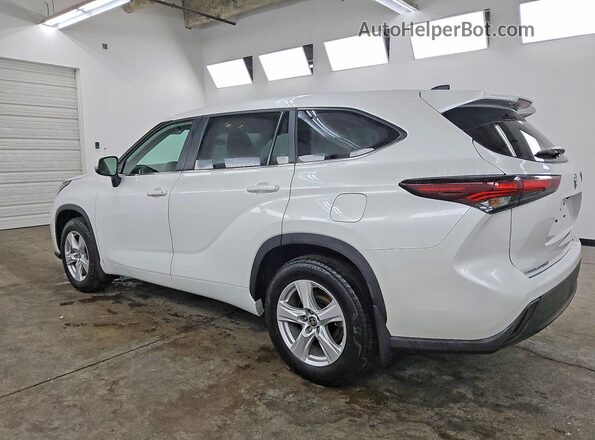 5TDKDRBH5SS588045 2025 TOYOTA HIGHLANDER White Tył lewy