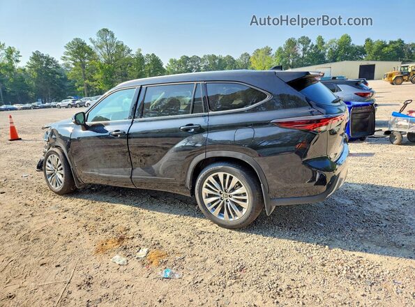 5TDKDRBH5TS597622 2026 TOYOTA HIGHLANDER Black Rear left