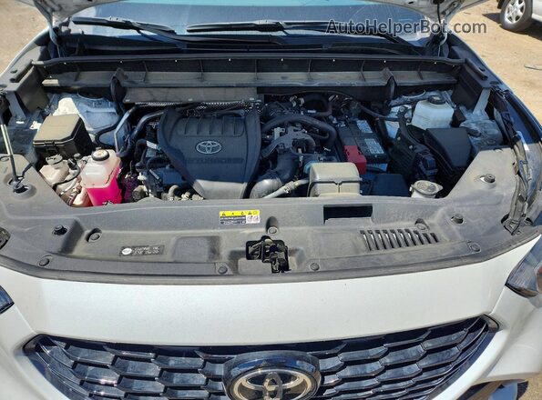 5TDKDRBH6PS016375 2023 TOYOTA HIGHLANDER White ძრავის განყოფილების ხედი