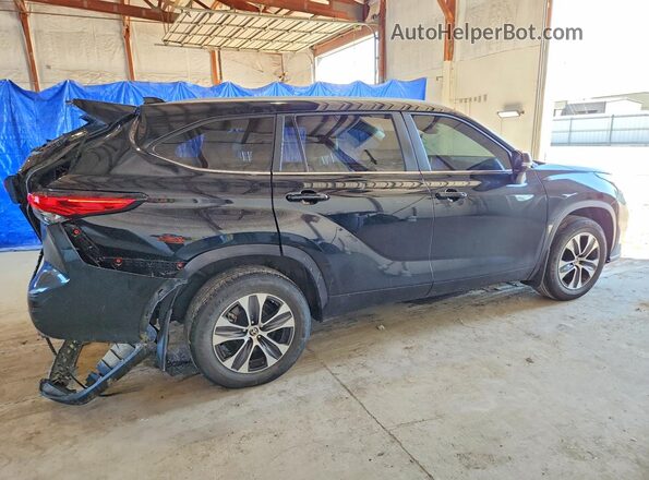 5TDKDRBH6PS503284 2023 TOYOTA HIGHLANDER Black Задня права чверть