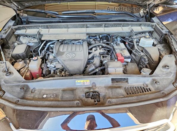 5TDKDRBH6PS503284 2023 TOYOTA HIGHLANDER Black Вид підкапотного простору