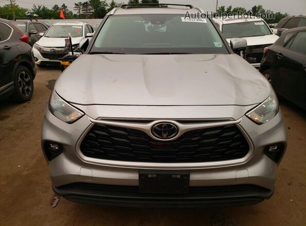 5TDKDRBH6PS527617 2023 TOYOTA HIGHLANDER Silver Вид спереду