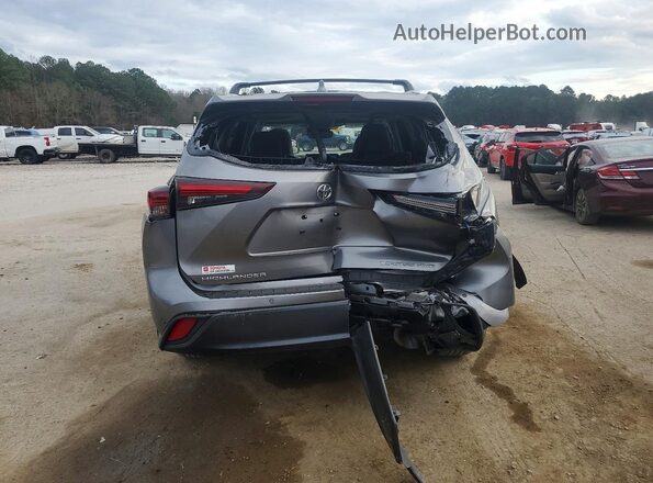 5TDKDRBH6SS585753 2025 TOYOTA HIGHLANDER Gray Vista trasera