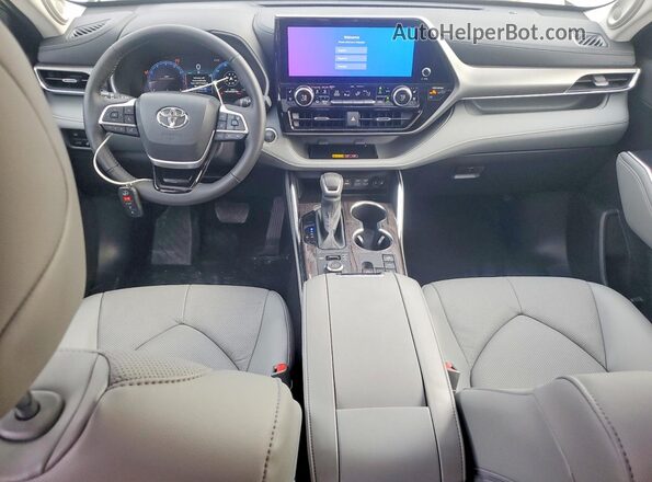 5TDKDRBH6SS585753 2025 TOYOTA HIGHLANDER Gray Vista del salpicadero