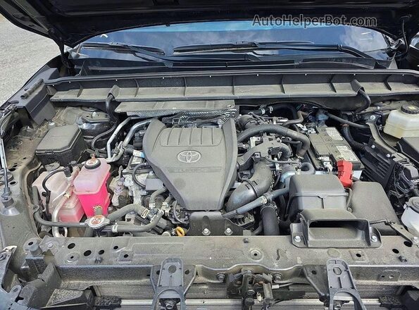5TDKDRBH6SS590550 2025 TOYOTA HIGHLANDER Черный Вид подкапотного пространства