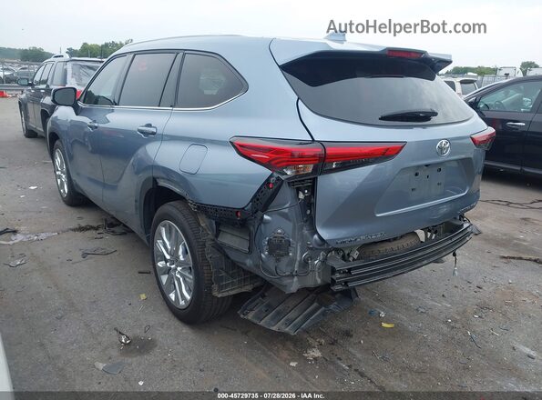 5TDKDRBH7PS021875 2023 TOYOTA HIGHLANDER Blue Հետևի ձախ