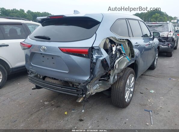5TDKDRBH7PS021875 2023 TOYOTA HIGHLANDER Blue Հետևի աջ