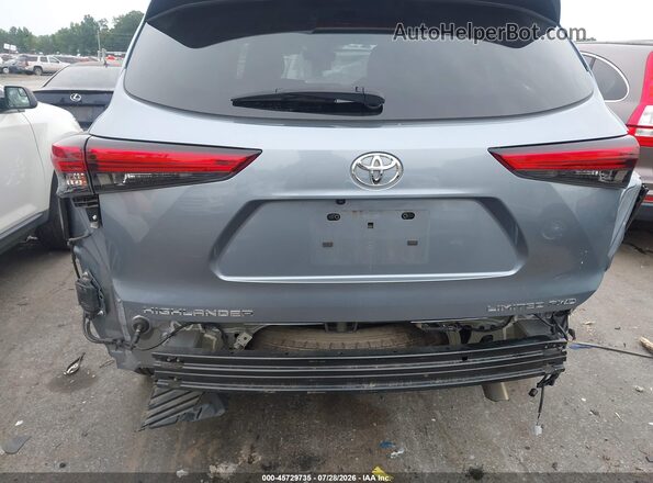 5TDKDRBH7PS021875 2023 TOYOTA HIGHLANDER Blue 