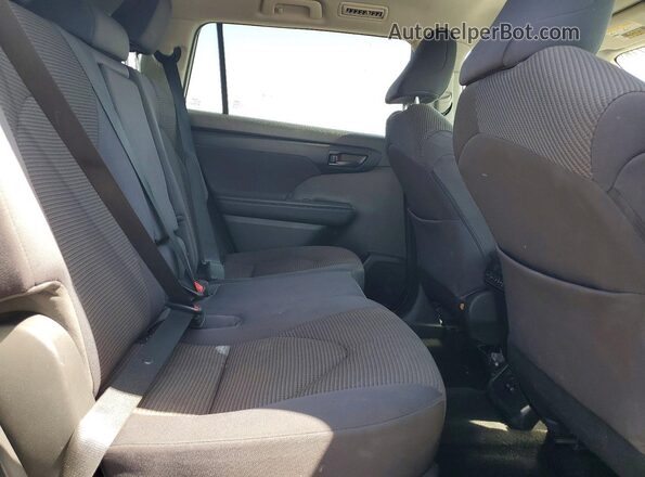 5TDKDRBH7PS500037 2023 TOYOTA HIGHLANDER Угольный Вид задней части салона