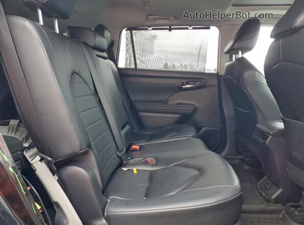5TDKDRBH7PS501737 2023 TOYOTA HIGHLANDER Black Սալոնի հետևի տեսք