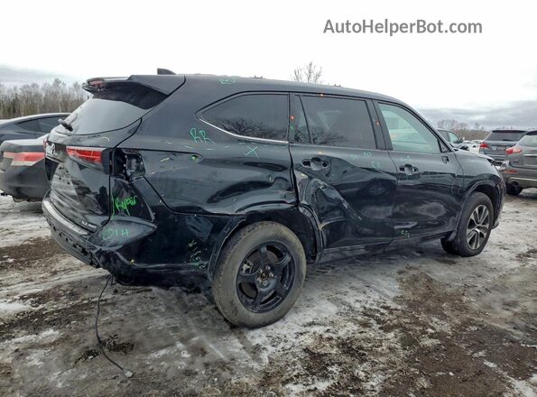 5TDKDRBH7PS501737 2023 TOYOTA HIGHLANDER Black Հետևի աջ