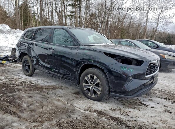 5TDKDRBH7PS501737 2023 TOYOTA HIGHLANDER Black Առջևի աջ