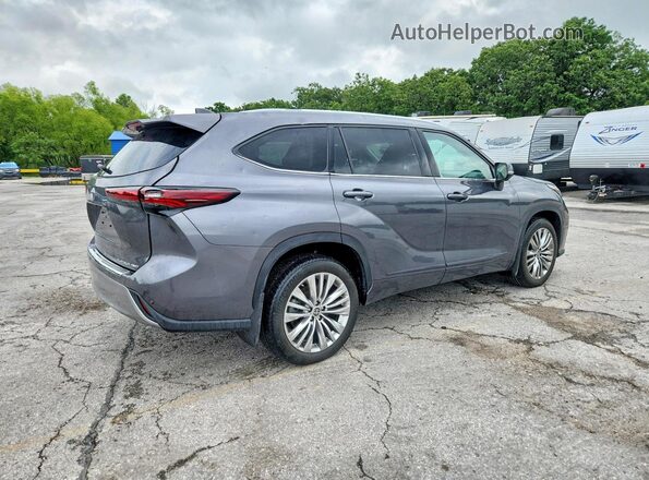 5TDKDRBH7RS528701 2024 TOYOTA HIGHLANDER Charcoal Հետևի աջ