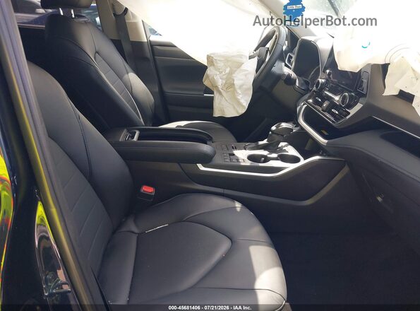 5TDKDRBH7SS583753 2025 TOYOTA HIGHLANDER Синий Вид салона спереди