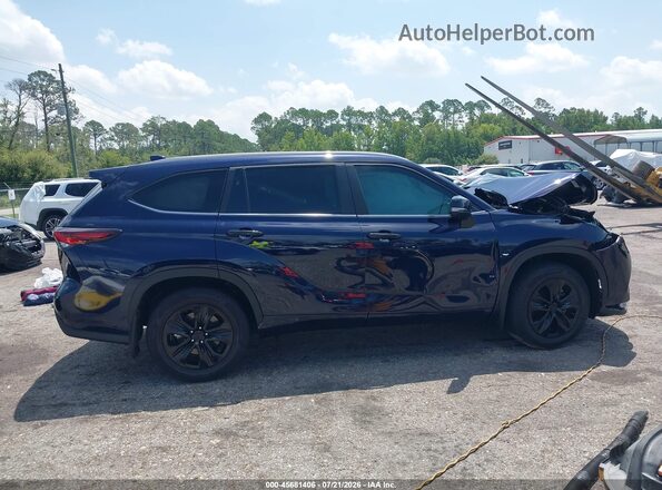 5TDKDRBH7SS583753 2025 TOYOTA HIGHLANDER Синий Вид щитка приборов