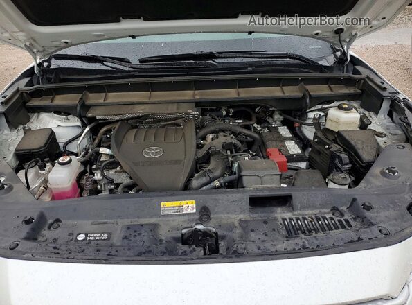 5TDKDRBH7SS588158 2025 TOYOTA HIGHLANDER White Vista del compartimento del motor