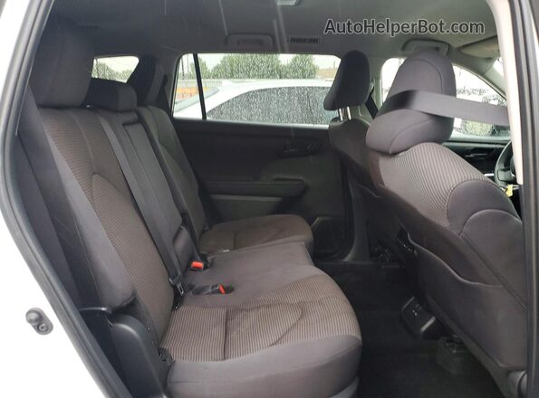 5TDKDRBH7SS588158 2025 TOYOTA HIGHLANDER White Vista interior trasera