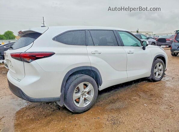 5TDKDRBH7SS588158 2025 TOYOTA HIGHLANDER White Trasero derecho