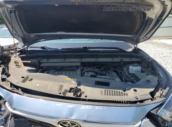 5TDKDRBH8PS029483 2023 TOYOTA HIGHLANDER Blue Շարժիչի բաժամունքի տեսք