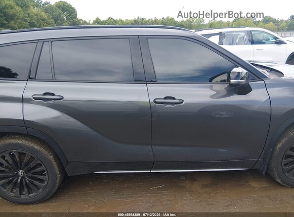 5TDKDRBH8PS509443 2023 TOYOTA HIGHLANDER Gray Սալոնի 360 աստիճան տեսք
